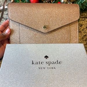 Kate Spade Rose Gold Sparkle Purse